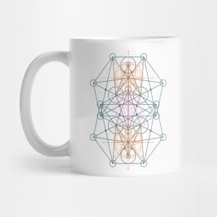 Flower of Life  - Abstract Alchemy - Sacred Geometry - Festival - Psychedelic Artwork - Spiritual Mug